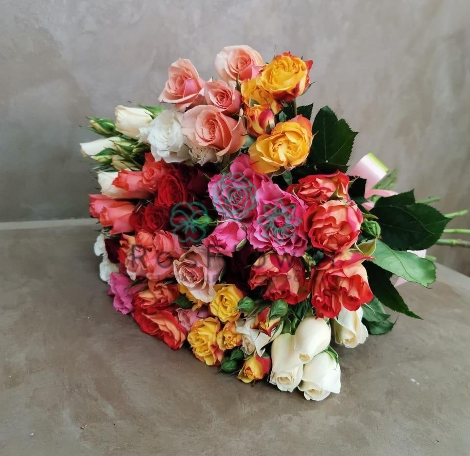 Букет цветов из: Розы в Широковский