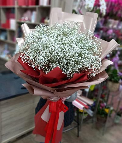 Букет цветов из: Гипсофила в Широковский