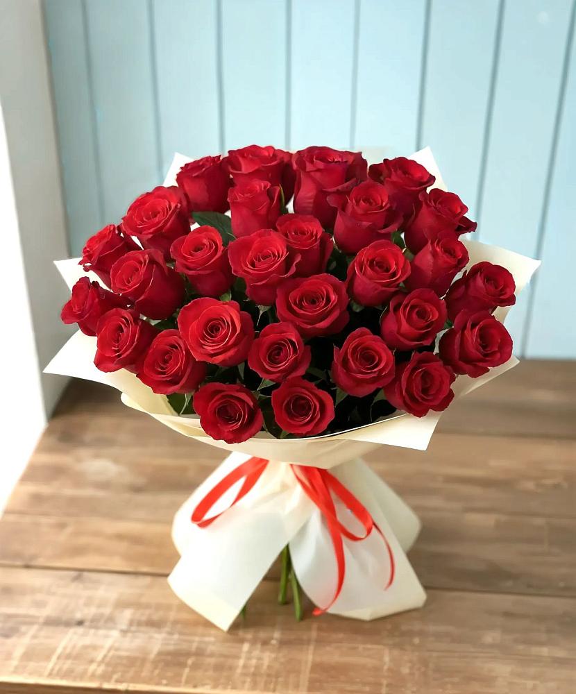 Букет 29 Красных роз в Широковский