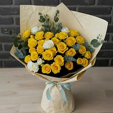 Букет цветов из:  Розы в Широковский