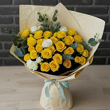 Букет цветов из:  Розы в Широковский