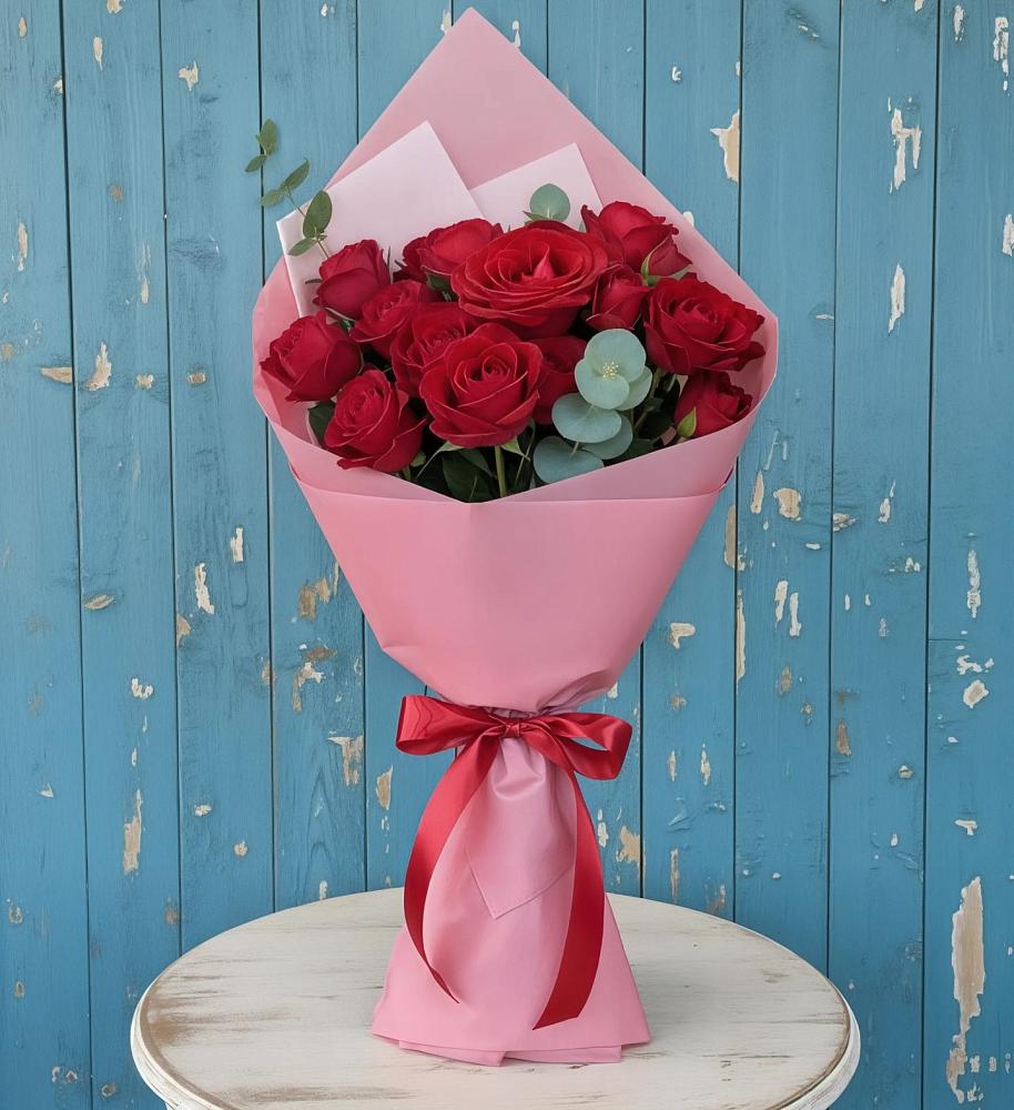 Букет цветов из: Розы в Широковский