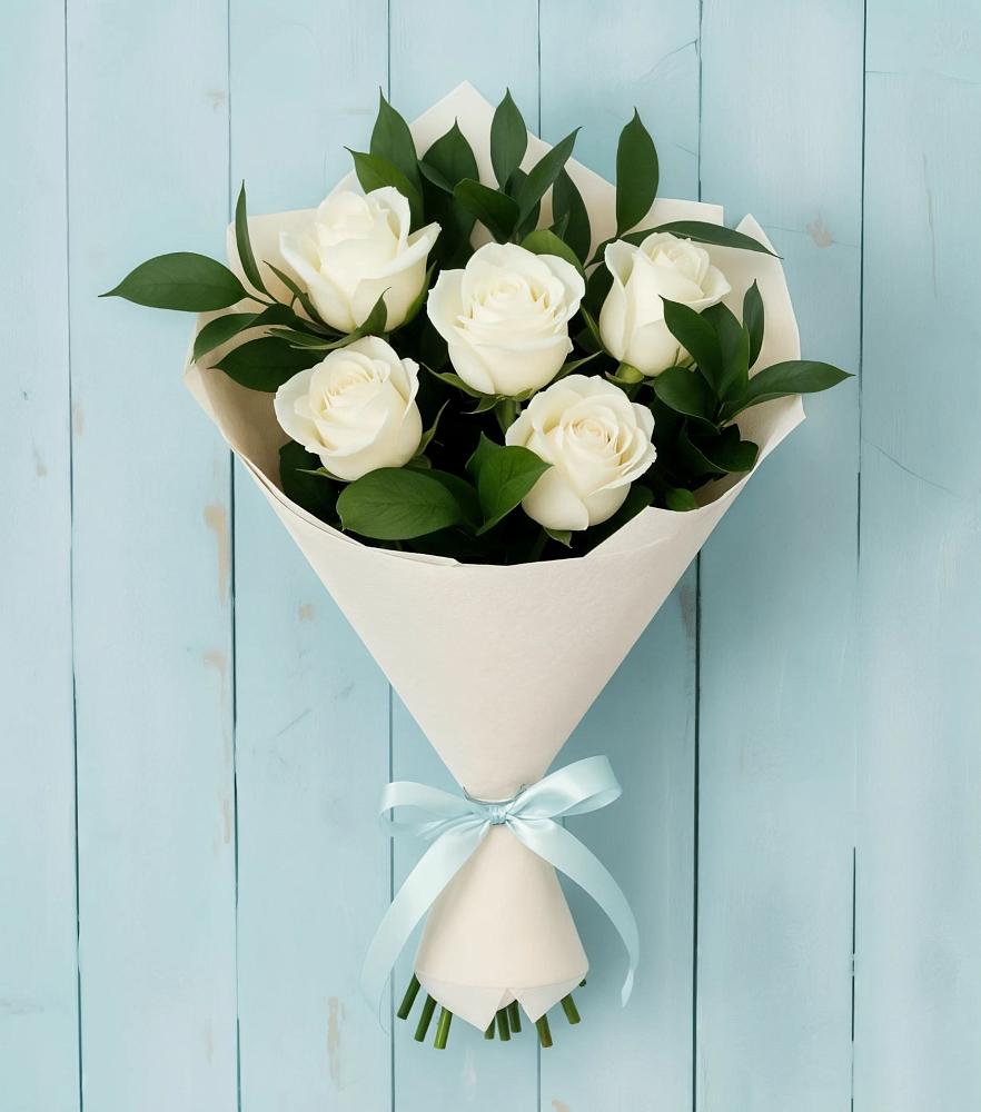 Букет цветов из: Розы в Широковский