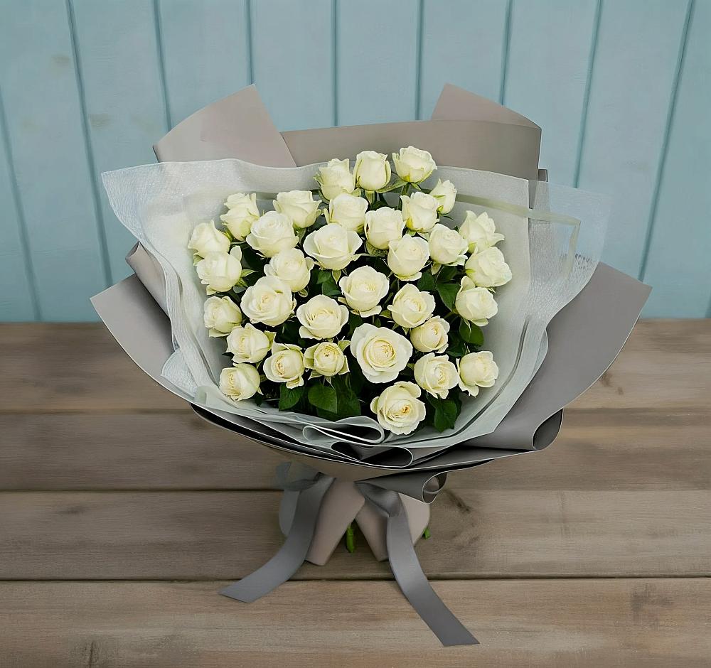 Букет Белоснежная нежность в Широковский