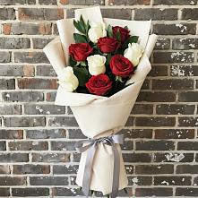 Букет цветов из:  Розы в Широковский
