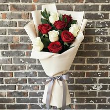 Букет цветов из:  Розы в Широковский