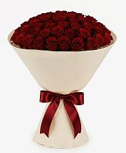 Букет 101 Бордовая роза Блэк Бакарра #REPLACE_PRED# Широковский