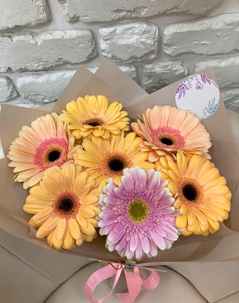 Букет цветов из: Герберы в Широковский