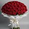 Букет 101 Красная роза Блэк Мэджик в Широковский