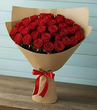 Букет Красные розы Милано в Широковский