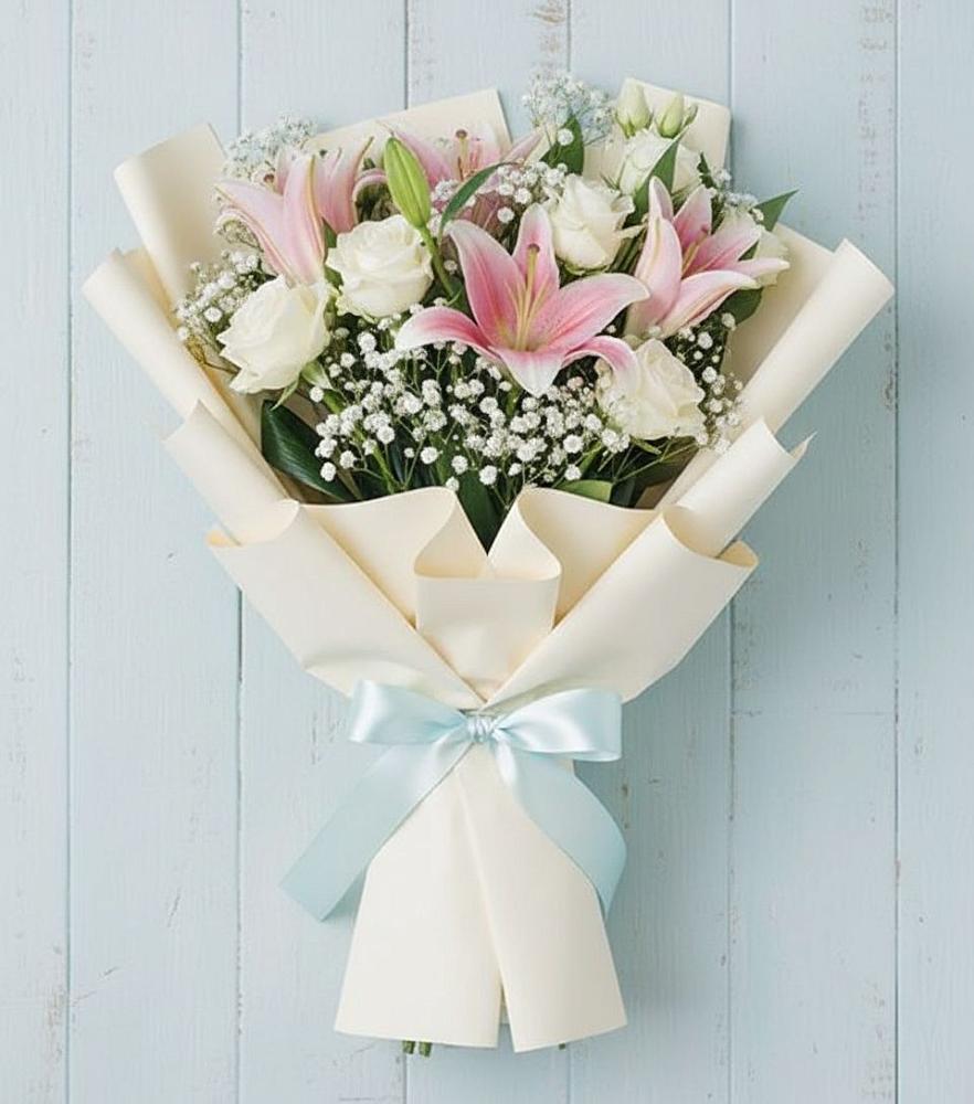 Букет цветов из: Лилии в Широковский