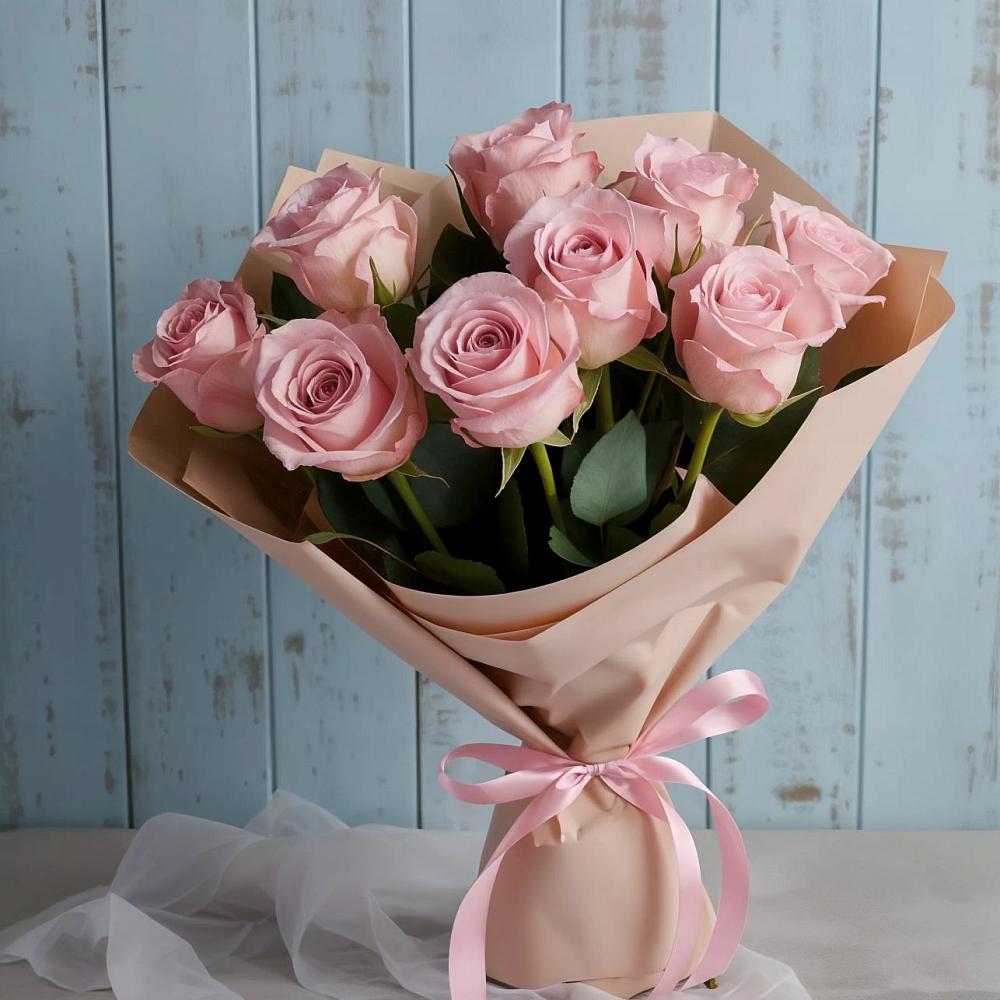 Букет цветов из: Розы в Широковский