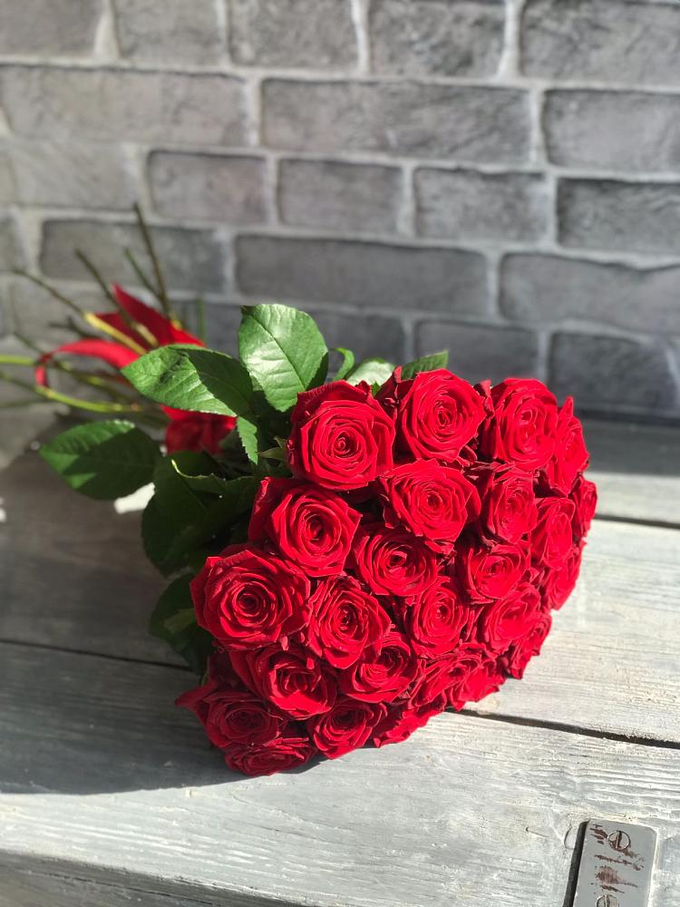 Букет Красные розы Фридом в Широковский