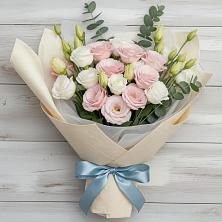 Букет цветов из:  Лизиантусы в Широковский