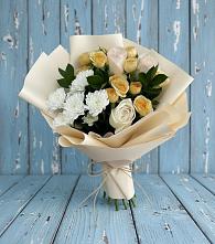 Букет цветов из:  Розы и Хризантемы #REPLACE_PRED# Широковский