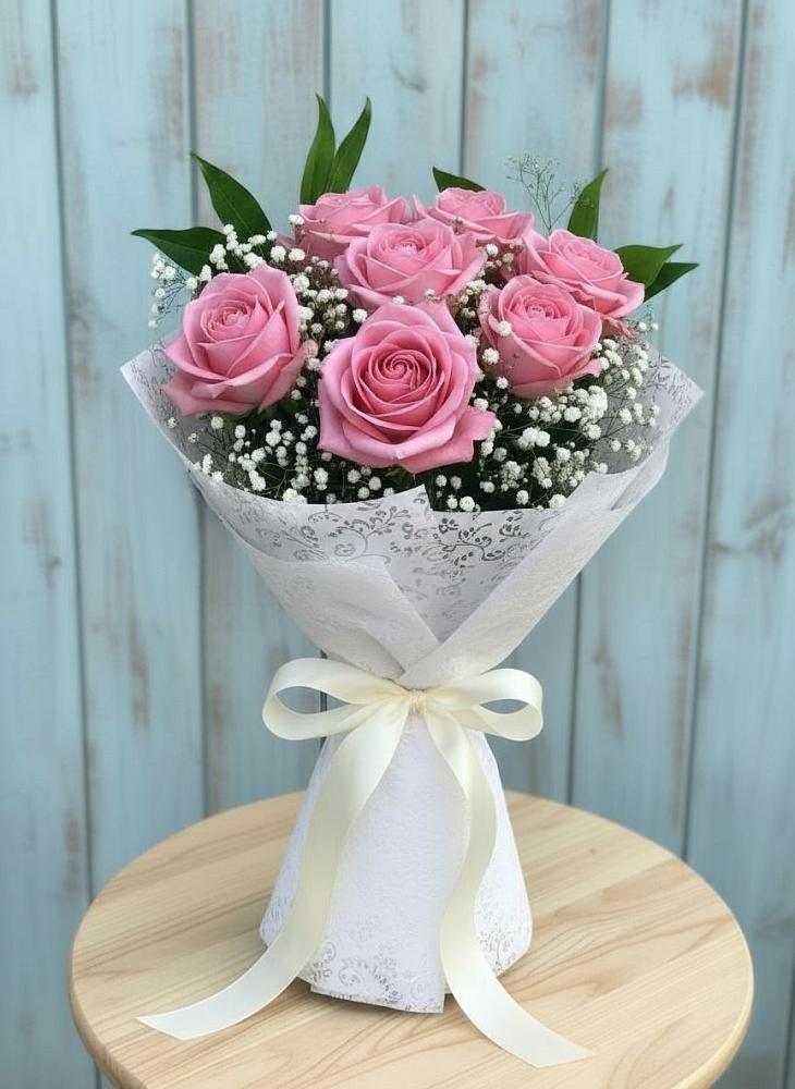 Букет цветов из: Розы в Широковский