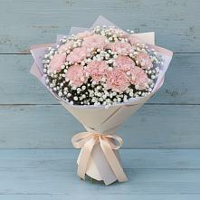 Букет цветов из:  Гвоздики в Широковский