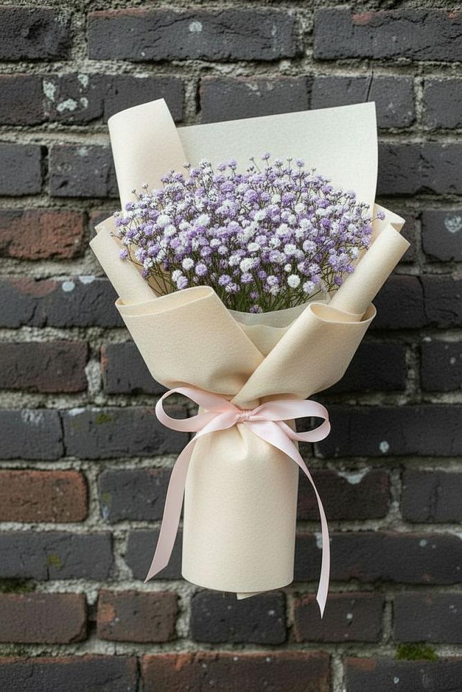 Букет цветов из: Гипсофила в Широковский