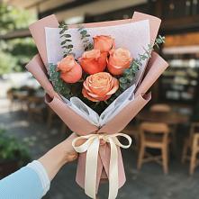 Букет цветов из:  Розы в Широковский