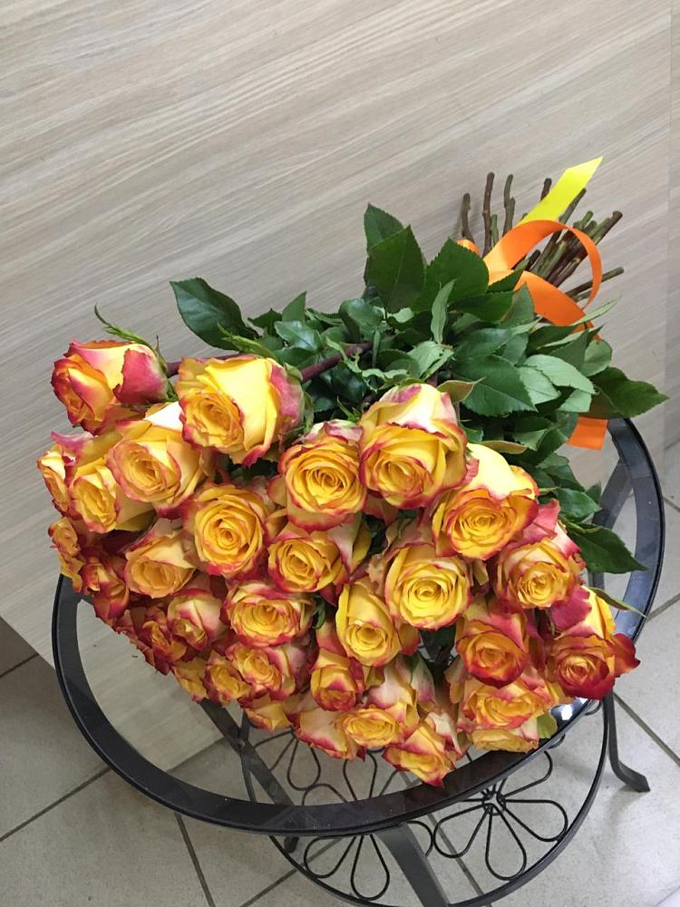 Букет Желтые розы в Широковский