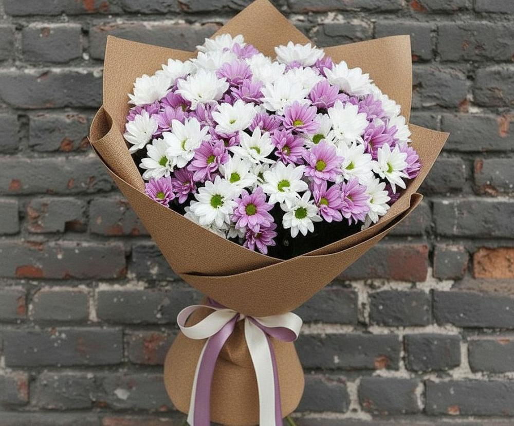 Букет цветов из: Хризантемы в Широковский