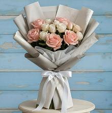 Букет цветов из:  Розы в Широковский
