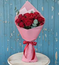 Букет цветов из:  Розы в Широковский