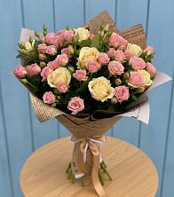 Букет цветов из:  Розы в Широковский