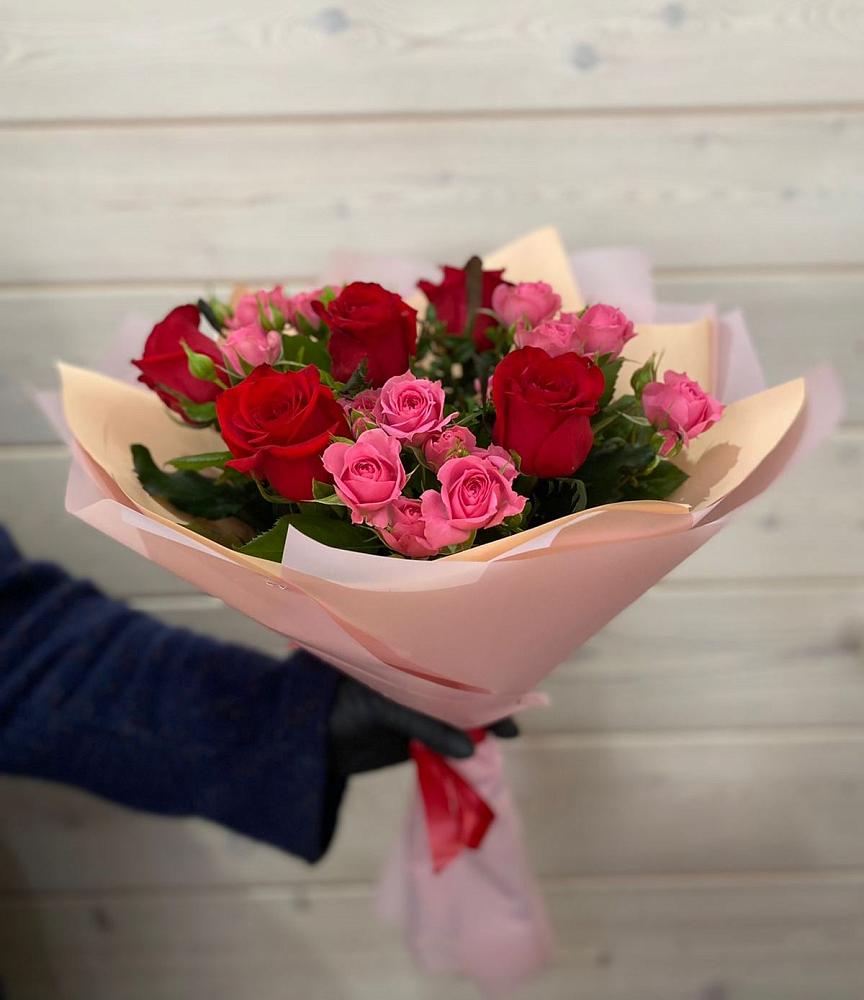 Букет цветов из: Розы в Широковский