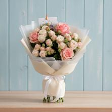 Букет цветов из:  Розы в Широковский